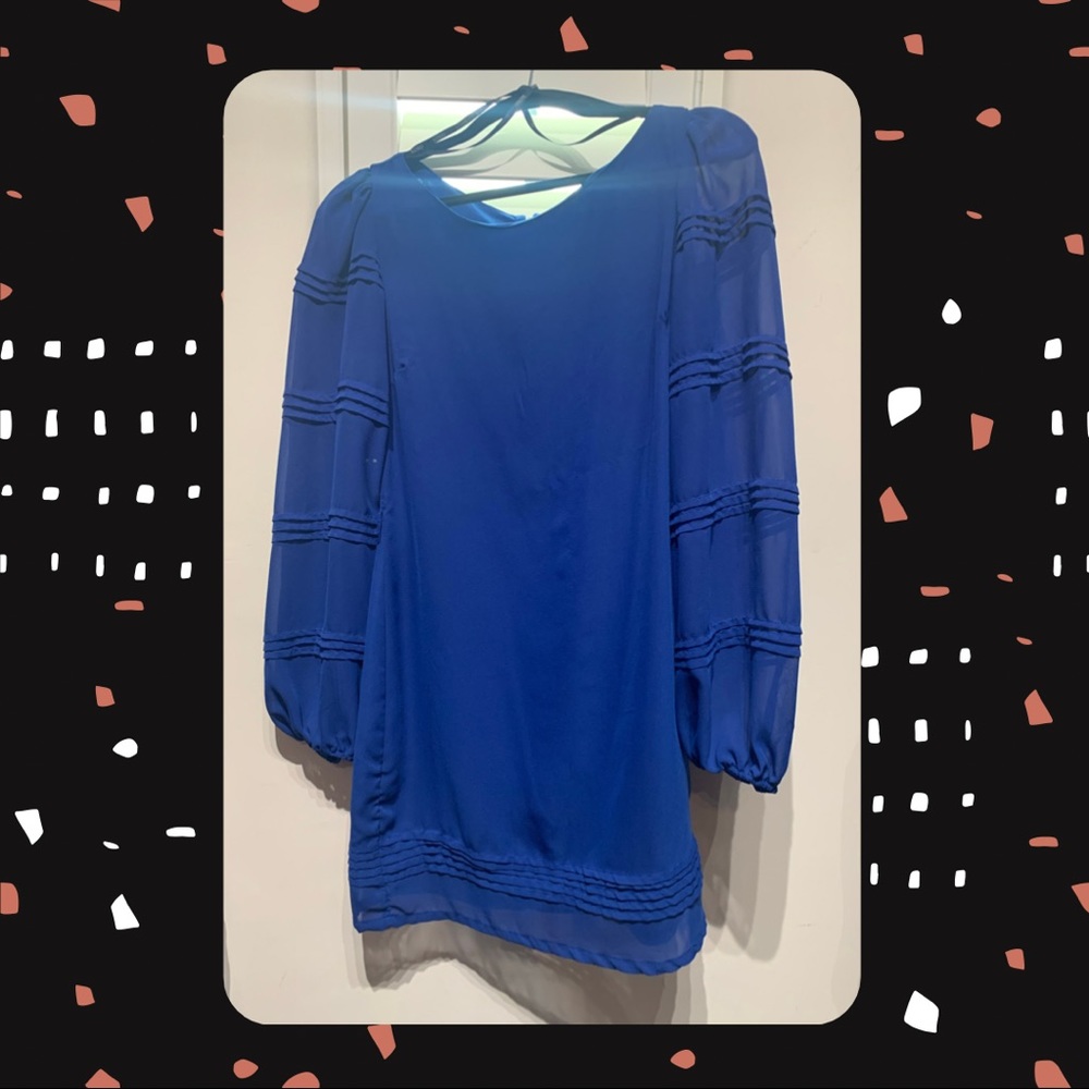 XOXO dress in royal blue. Size 5.